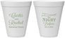 Personalized Rehearsal Dinner 12 oz Foam Cups - The Night Before | 30006