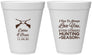 Personalized Wedding 12 oz Foam Cups - Hunting | 308