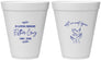Personalized Memorial 12 oz Foam Cups - In Loving Memory | 310004