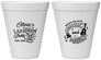 Personalized Memorial 12 oz Foam Cups - Mourn Me With Music | 310012