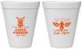 Personalized Memorial 12 oz Foam Cups - Until We Ride Again | 310016