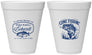 Personalized Memorial 12 oz Foam Cups - Gone Fishing | 310022