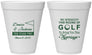 Personalized Wedding 12 oz Foam Cups - We Interrupt Golf | 315