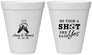 Personalized Wedding 12 oz Foam Cups - Took A Shot Soccer | 322