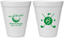 Personalized Wedding 12 oz Foam Cups - Golf | 325