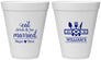 Personalized Wedding 12 oz Foam Cups - Eat Drink Be Married | 327