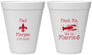 Personalized Wedding 12 oz Foam Cups - Crawfish Boil | 330