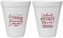 Personalized Homecoming 12 oz Foam Cups - Spirit Week | 330011