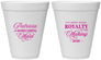 Personalized Homecoming 12 oz Foam Cups - Hoco Maid Vote | 330028