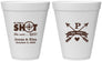 Personalized Wedding 12 oz Foam Cups - Take A Shot She Said Yes | 370