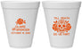 Personalized Wedding 12 oz Foam Cups - Till Death Do Us Part | 380