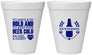 Personalized Wedding 12 oz Foam Cups - To Have And To Hold | 384