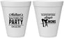 Personalized Bachelor Party 12 oz Foam Cups - Strip Club | 40006