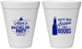 Personalized Bachelor Party 12 oz Foam Cups - Brews And Boobs | 40022