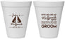 Personalized Bachelor Party 12 oz Foam Cups - Wolfpack | 40036