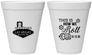 Personalized Bachelor Party 12 oz Foam Cups - Last Vegas | 40061