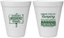 Personalized Bachelor Party 12 oz Foam Cups - Camping | 40064
