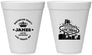 Personalized Bachelor Party 12 oz Foam Cups - Las Vegas | 40069