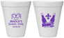 Personalized Bachelor Party 12 oz Foam Cups - New Orleans | 40077