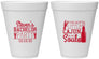 Personalized Bachelor Party 12 oz Foam Cups - Cajun In My Soul | 40078