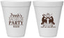 Personalized Bachelor Party 12 oz Foam Cups - Hunting | 40083