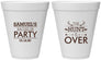 Personalized Bachelor Party 12 oz Foam Cups - Hunt Is Over | 40084