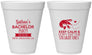 Personalized Bachelor Party 12 oz Foam Cups - Crawfish Boil | 40094