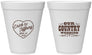 Personalized Wedding 12 oz Foam Cups - Country Wedding | 484