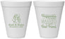 Personalized Wedding 12 oz Foam Cups - Best Friend | 499