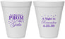Personalized Prom 12 oz Foam Cups - A Night To Remember | 50003