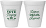Personalized Prom 12 oz Foam Cups - Queen Vote | 50016