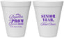Personalized Prom 12 oz Foam Cups - Queen Vote | 50018
