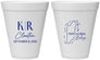 Personalized Wedding 12 oz Foam Cups - Belize | 510