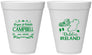 Personalized Wedding 12 oz Foam Cups - Ireland | 529