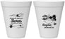 Personalized Wedding 12 oz Foam Cups - Jamaica | 531