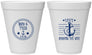 Personalized Wedding 12 oz Foam Cups - Anchor The Soul | 558