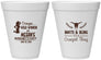 Personalized Bachelorette 12 oz Foam Cups - Boots And Bling | 60023