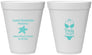 Personalized Bachelorette 12 oz Foam Cups - Bikini | 60027