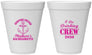 Personalized Bachelorette 12 oz Foam Cups - I Do Drinking Team | 60038