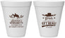 Personalized Bachelorette 12 oz Foam Cups - Its About To Get Real | 60043