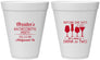 Personalized Bachelorette 12 oz Foam Cups - Before She Says I Do | 60064