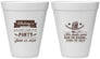 Personalized Bachelorette 12 oz Foam Cups - Cowgirl Boots | 60072