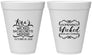 Personalized Bachelorette 12 oz Foam Cups - Something Wicked | 60076