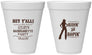 Personalized Bachelorette 12 oz Foam Cups - Ridin And Ropin | 60078