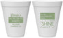 Personalized Bachelorette 12 oz Foam Cups - Shine | 60080