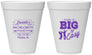 Personalized Bachelorette 12 oz Foam Cups - New Orleans | 60084