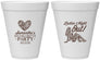 Personalized Bachelorette 12 oz Foam Cups - Ladies Night Out | 60086