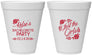 Personalized Bachelorette 12 oz Foam Cups - Just The Girls | 60089