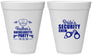 Personalized Bachelorette 12 oz Foam Cups - Police Security Crew | 60091