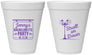 Personalized Bachelorette 12 oz Foam Cups - Stroll On Down | 60092
